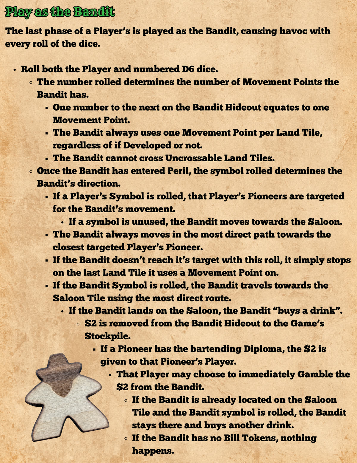 Pioneers in Peril rulebook, page 20